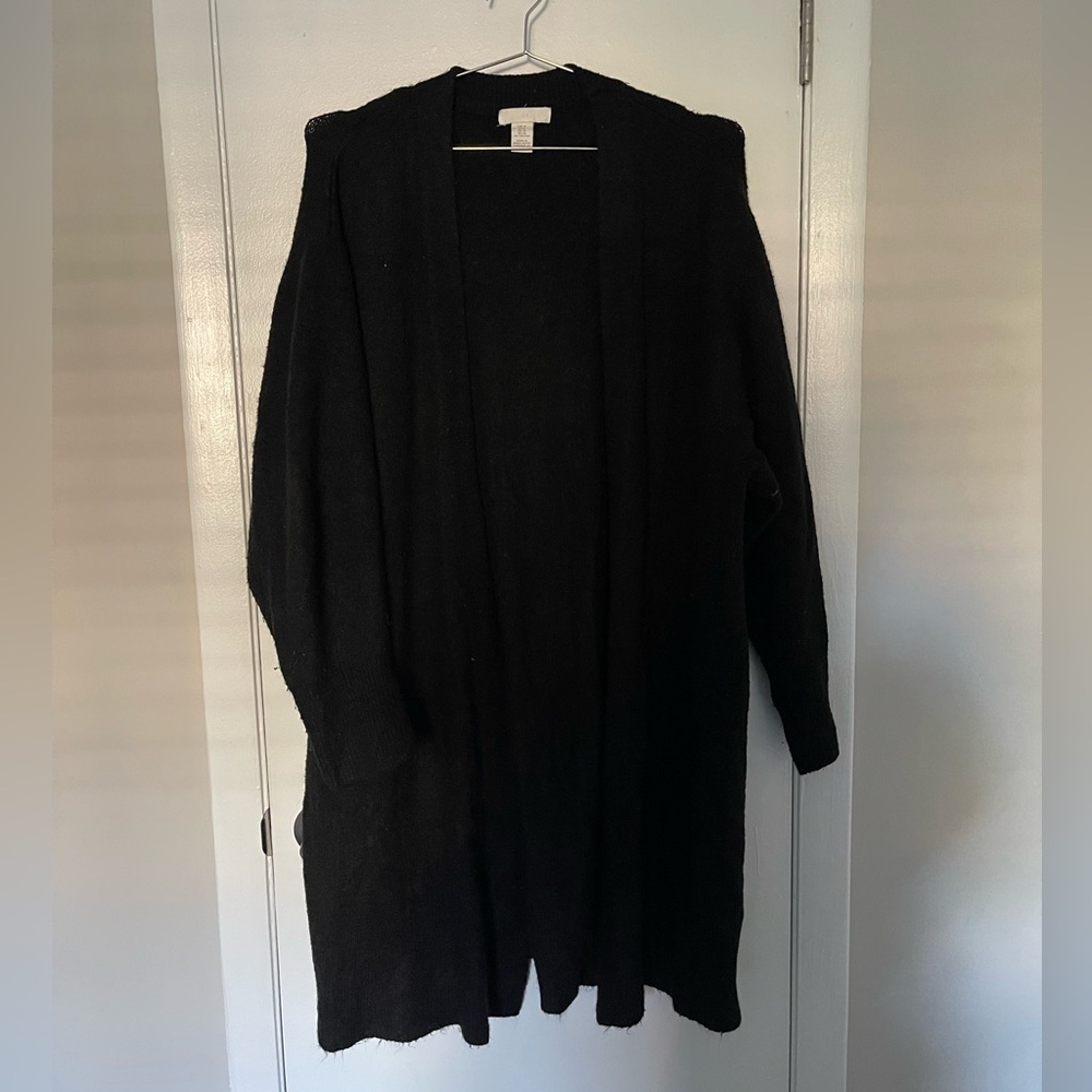 H&M Classic Black Cardigan